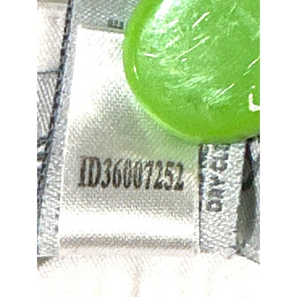 Chicos Zenergy White Cotton Capri Pants Drawstring Hem Side Zip Pockets Size 1 - Picture 10 of 12